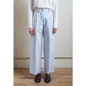 Bergfabel "Katia" Pleated Pant in Sweet Blue, size 44IT (fits like a size 2/4)